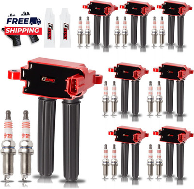 Upgraded 8X Ignition Coil Pack and 16X Iridium Spark Plug for 5.7L V8 HEMI Dodge