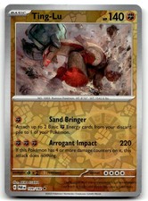 Ting-Lu [Reverse Holo] #109 Prices | Pokemon Paradox Rift | Pokemon Cards