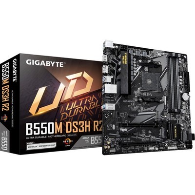 GIGABYTE B550M DS3H R2, Mainboard, Sockel AM4