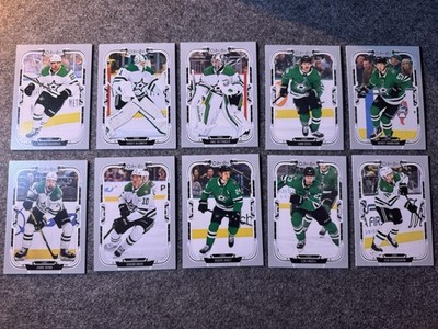 O-Pee-Chee 25/26 Dallas Stars Base Cards Oettinger, Hintz, Benn 
