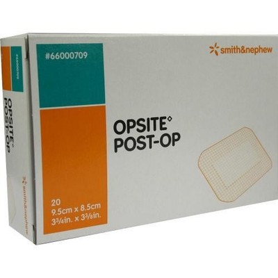 2x OPSITE Post-OP 8,5x9,5 cm Verband einzeln steril 20X1 ST