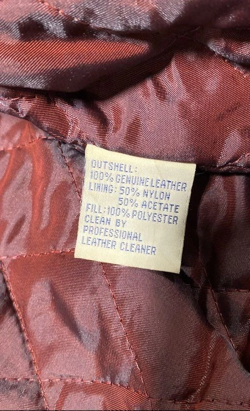 Avirex для мальчиков черная кожаная куртка размер 6 - Изображение 4 из 4