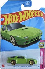 1989 Mazda Savanna RX-7 FC3S Metal Die-Cast Car - 1:64 Scale Hot Wheels Toy