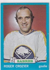 73/74 TOPPS ROGER CROZIER CARD #108 NM-MINT