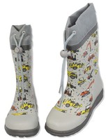 Beck Jungen Baustelle Gummistiefel, Grau, 31 EU