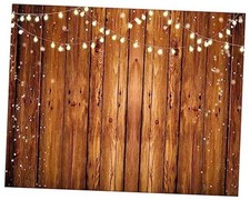 Brown Wood Photography Backdrop YY-516 Vintage Brown Background, Thin 7X5FT