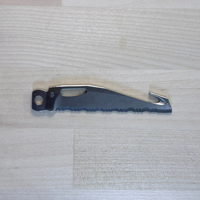 Leatherman Charge Plus Tti Wave Replacement Part: Serrated Knife With Hook