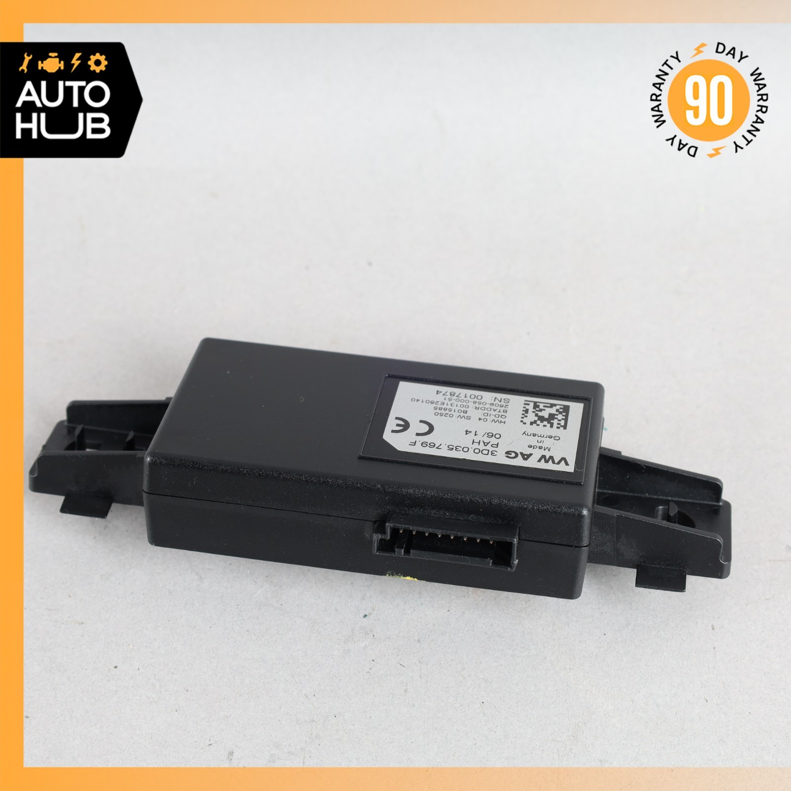 12-18 Bentley Flying Spur GTC Bluetooth Navigation Control Module 3D0035769F OEM