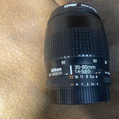 Nikon AF NIKKOR 35-80mm 1:4-5.6D Lens