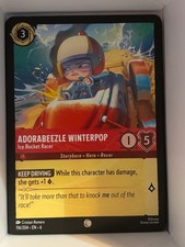 Disney Lorcana TCG -  Adorabeezle Winterpop Ice Rocket Racer - 116/204  NM  