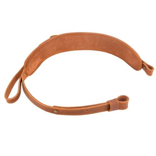 Leather Cowhide Rifle Sling Gun Carry Strap 12GA .308 .22 .357 Ammo Slot Adjust - Picture 42 of 67