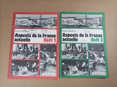 Borbein: Aspects de la France actuelle - Heft 2 + 3  (hueber 1982) Französisch