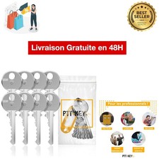 Clés PTT passe-partout T10 F10 Q10 R10 S10 U10 P10 D10 boîte aux lettres laiton