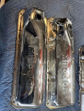 Ford Milodon Valve Covers Boss 302 351c 351m 400 Modified Mid Block Rare Vintage