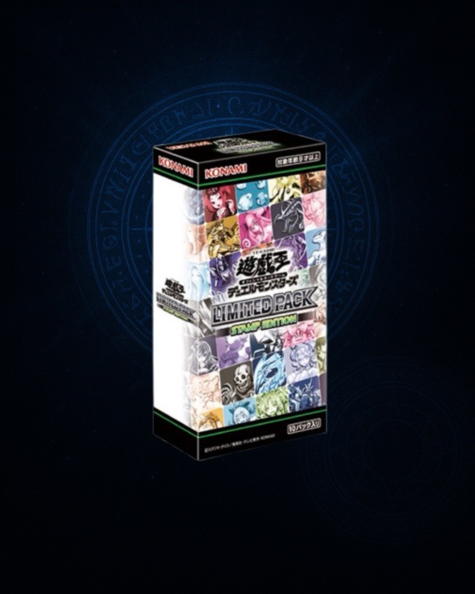 LIMITED PACK STAMP EDITION 1BOX 、GX 1BOX Yu-Gi-Oh! OCG LIMITED PACK STAMP EDITION Sealed Box Japan