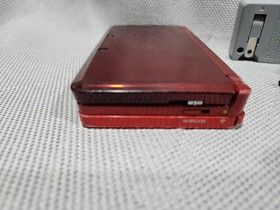 Nintendo 3DS Red Handheld Console System w/ Charger Tested & Working