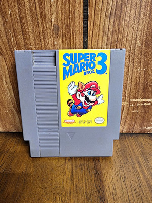 Nintendo Super Mario Bros. 3 - Nintendo NES Cartridge Game Only- Clean/Tested