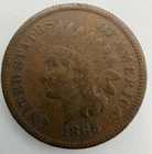 1865 Indian Head Cent Penny