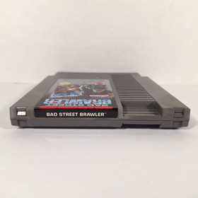 Bad Street Brawler Nintendo NES Cartridge - Authentic, Cleaned, and Tested