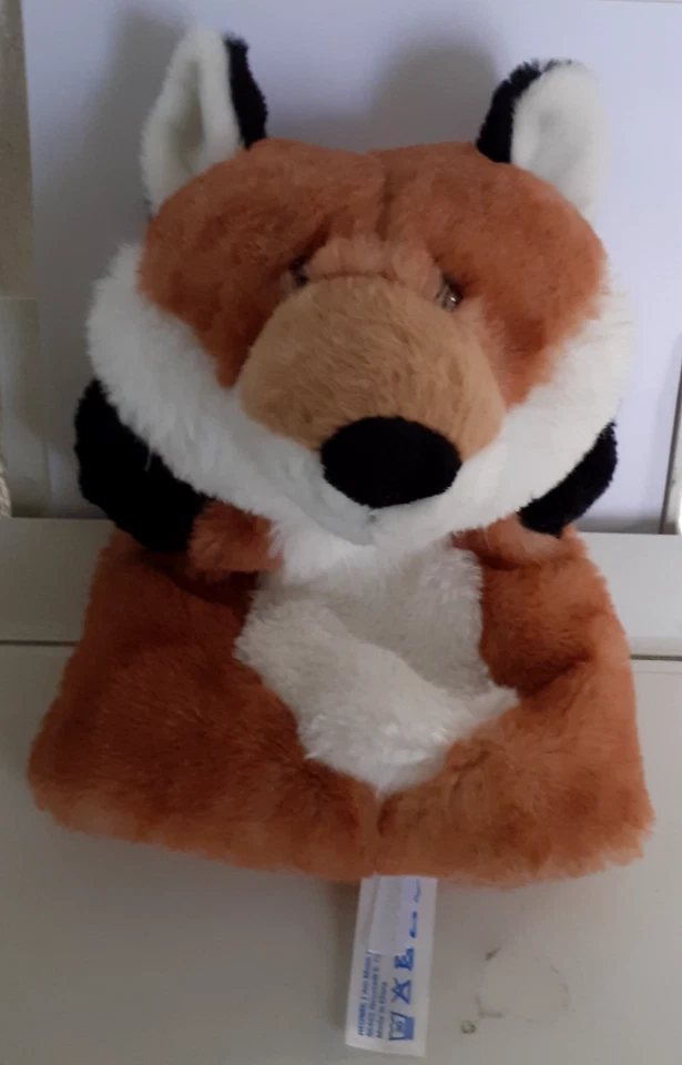 Handspielpuppe Plüsch Fuchs, Puppentheater, 26 cm, Marke Heunec - Bild 2 von 4