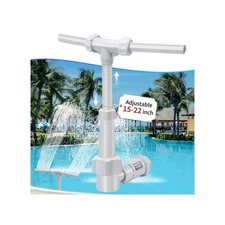 Dual Spray Pool Fountains for Above-Inground Swimming-Pool  Adjustable Height