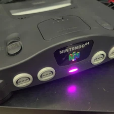 N64 + Arthrimus Borti RGB + Recap + Pink LED + Region Free Slot - Nintendo 64