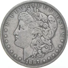 VF 1887 (P) Morgan Silver Dollar (1 coin) *4094
