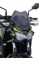 Kawasaki Z650 Ermax Windschutzscheibe Sport 20/25 Schwarz Hell / 0303S78