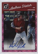 2023 Donruss Retro 1990 Signatures Pink Fireworks 2/99 Andrew Pintar Auto 4f5