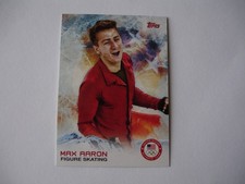 2014 Max Aaron United States Olympic Team Figure Skater Card No. 1