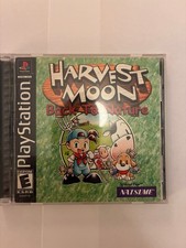 Harvest Moon Back to Nature for PS1 Used CIB tested US seller
