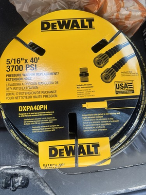 #ad Brand New Dewalt Power Washer Hose $40.00