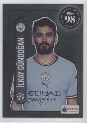 2022 Merlin's Heritage 98 UEFA Club Competitions Green 97/99 Ilkay Gundogan 6l7