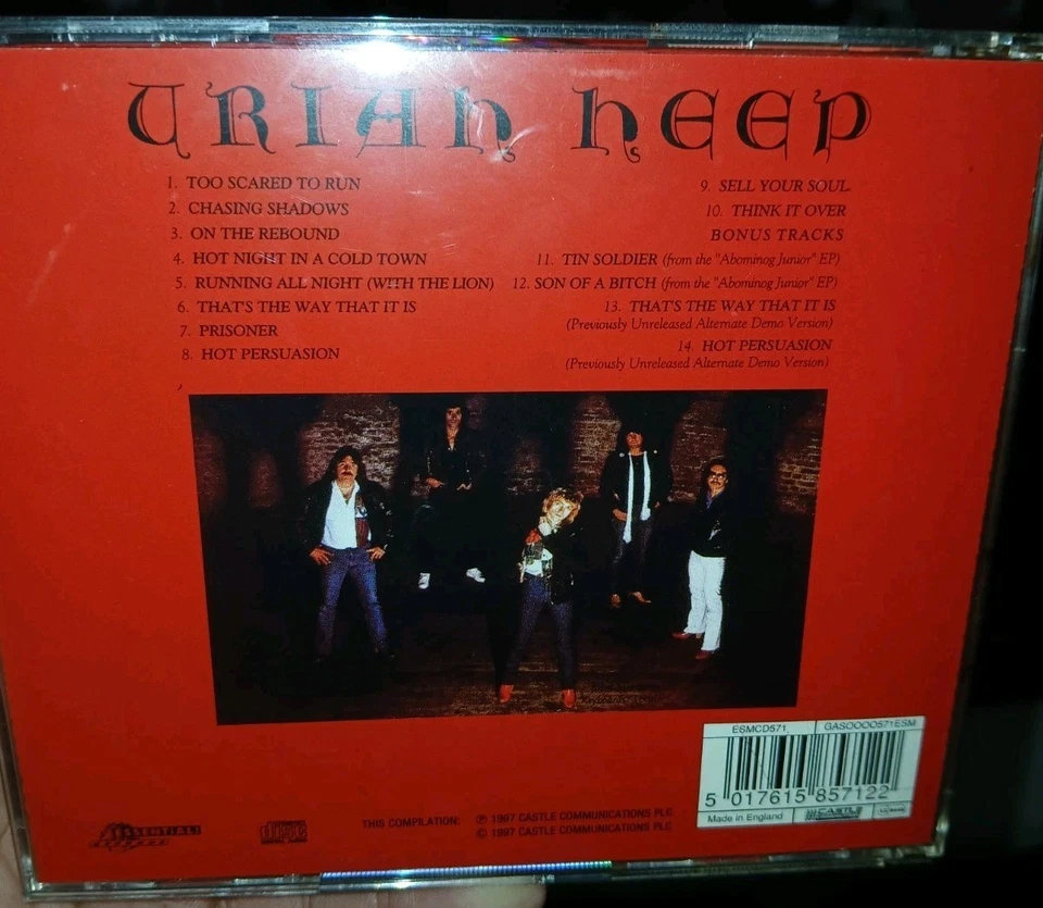 Uriah Heep - Abominog CD Remastered with Bonus Tracks 1997 Foto 2 de 3