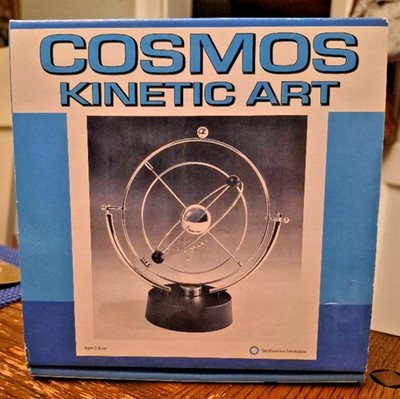 Cosmos Kinetic Art Motion toysmith smithsonian insitute Desk Sculpture