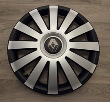 Renault Clio, Kangoo, Modus, Megane, Scenic Wheel Trim Hub Cap 15" Black, Silver