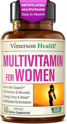 Multivitamin for Women   Methylated Womens Multivitamins & Multiminerals Capsule