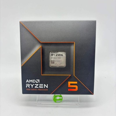 New AMD Ryzen 5 7600X 4.70GHz 6 Core 100-000000593 12 Thread AM5