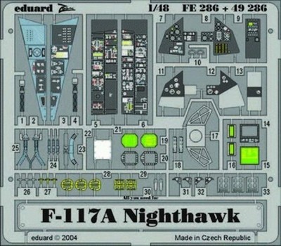 F-117 Nighthawk / 1:48 - Eduard FE286
