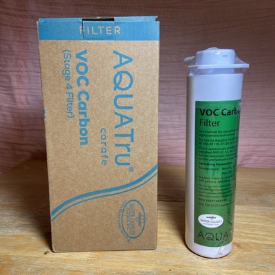 Open Box - AquaTru Carafe VOC Carbon Stage 4 Sealed Filter, SKU 10AT100VF01