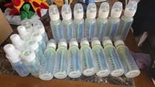 Dr. Brown’s Options Baby Bottles 8oz and 4oz- 22 Pack Total  Pre Owned No Box