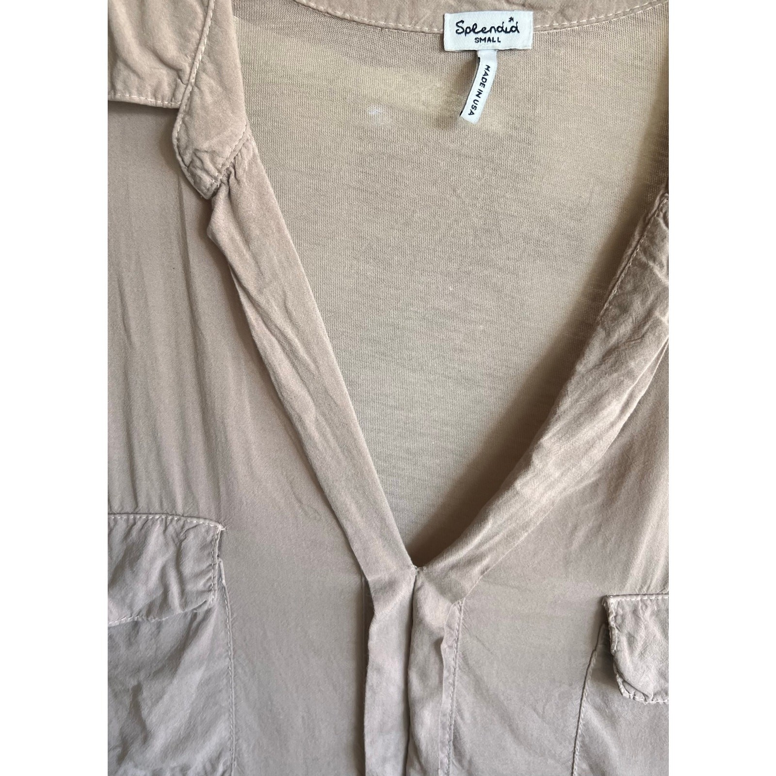 SPLENDID tan nude lightweight Nude Basic coastal … - image 5