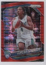 2025 Panini Prizm WNBA Red Pulsar Prizm 101/299 Teresa Edwards #126 HOF 1q03