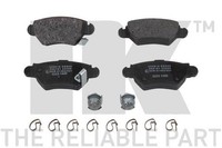 NK Bremsbelagsatz, Scheibenbremse 223619 FüR Opel