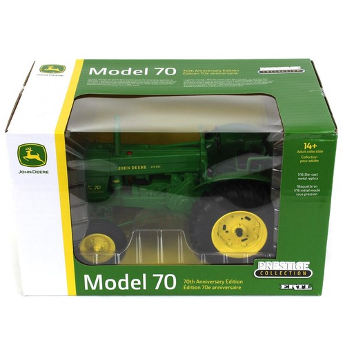 ERTL 1/16 John Deere 70 Wide Front Tractor, 70th Annv. Collector Edition 45853 - Picture 6 of 6