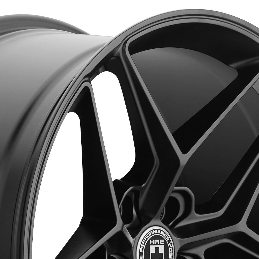 20" HRE FF11 Black 20x9 20x10 Concave Wheels Rims Fits Maserati Quattroporte