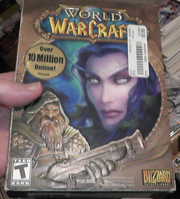 pc world of warcraft wow video game cib