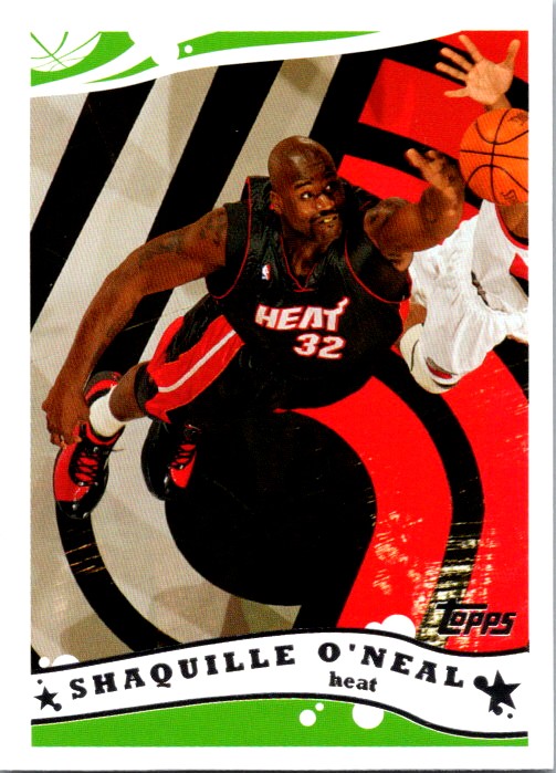 2005-06 Topps BASKETBALL #100 Shaquille O'Neal