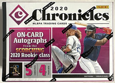 2020 Panini Chronicles MLB Baseball Blaster Box New Factory Sealed QTY Discount