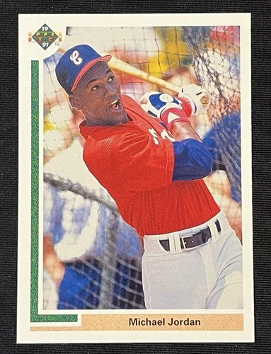 1991 UPPER DECK MICHAEL JORDAN CARD #SP1 SHORT PRINT